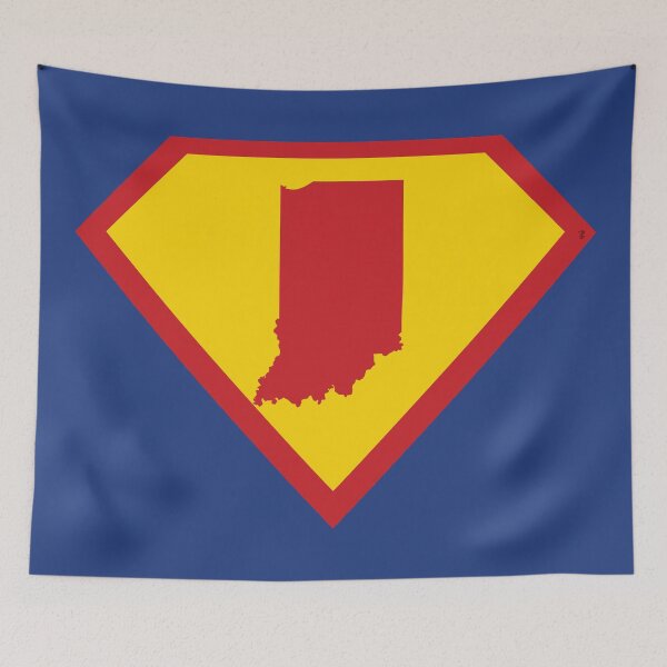 Item preview, HOOSIER  SHIELD - Freedom Is The Superpower -   SUPERHERO INDIANA design designed and sold by pelagio.