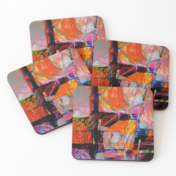 Item preview, City Light Abstract designed and sold by ViaARTfactory.