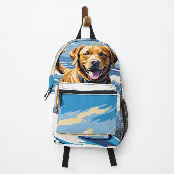 Item preview, Labrador shows off his surfing skills. designed and sold by Whose-sweat.