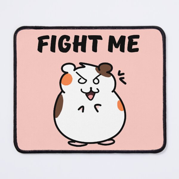 Item preview, Chibi Hammie Fight Me (Peachy) designed and sold by BLAAAAASK.