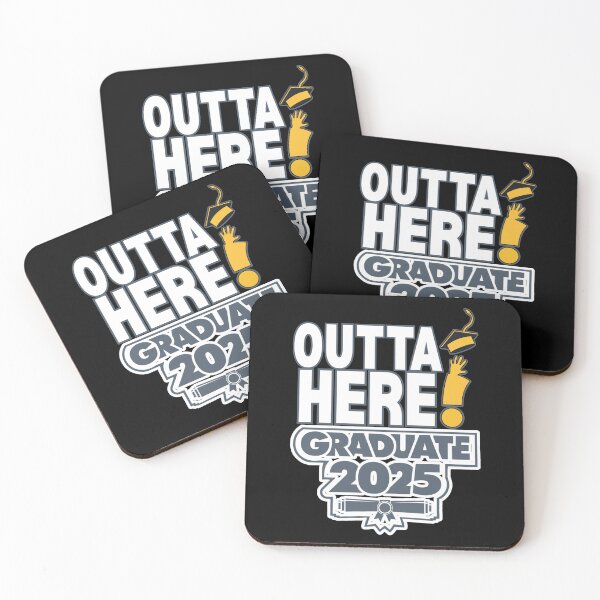Item preview, Graduate 2025 Outta Here! designed and sold by BeesNeesTees.