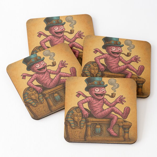 Item preview, The Pink Mummy and the Squeaky Sarcophagus designed and sold by VidyoeDesigns67.