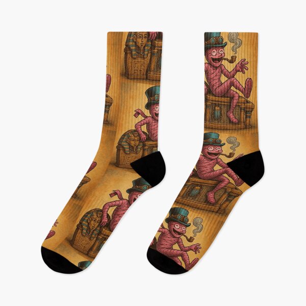 Item preview, The Pink Mummy and the Squeaky Sarcophagus designed and sold by VidyoeDesigns67.
