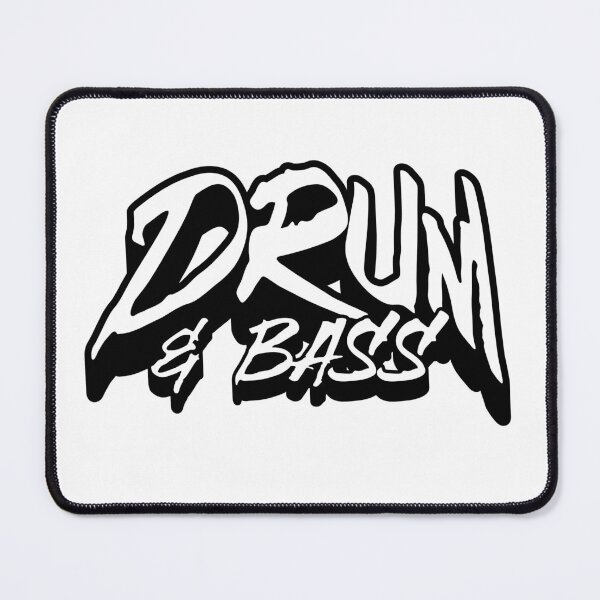 Item preview, DRUM AND BASS - Felt Marker Steez (Black) designed and sold by Discothreadz.