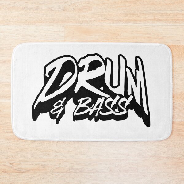 Item preview, DRUM AND BASS - Felt Marker Steez (Black)  designed and sold by Discothreadz.