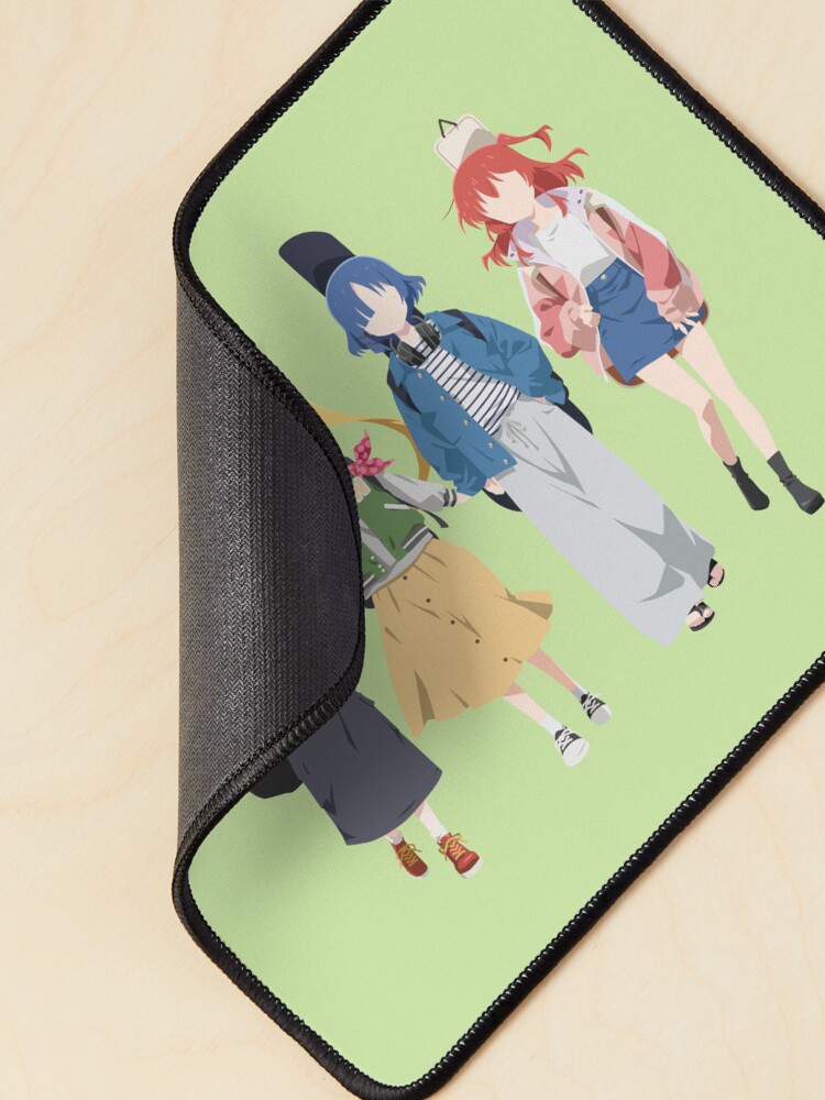 Aperçu 2 sur 5. Tapis de souris avec l'œuvre Bocchi le Rocher ! créée et vendue par matsumayuyu.