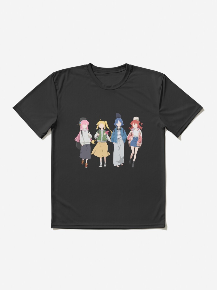 Aperçu 2 sur 7. T-shirt respirant avec l'œuvre Bocchi le Rocher ! créée et vendue par matsumayuyu.