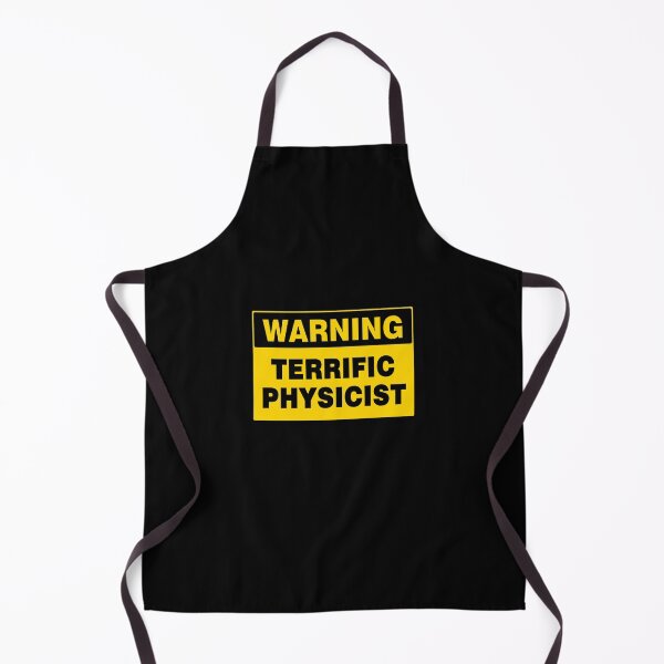 Item preview, WARNING SIGN, TERRIFIC PHYSICIST, INDUSTRIAL SIGNAGE, FUNNY designed and sold by AASparksDesigns.
