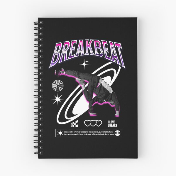 Item preview, BREAKBEAT - Breakdance Steez (White)  designed and sold by Discothreadz.