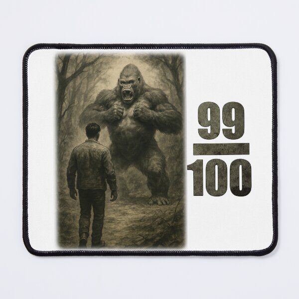 Item preview, 100 Men vs 1 Gorilla - Meme Battle Shirt | Funny Viral T-Shirt designed and sold by CallMeSenpai099.
