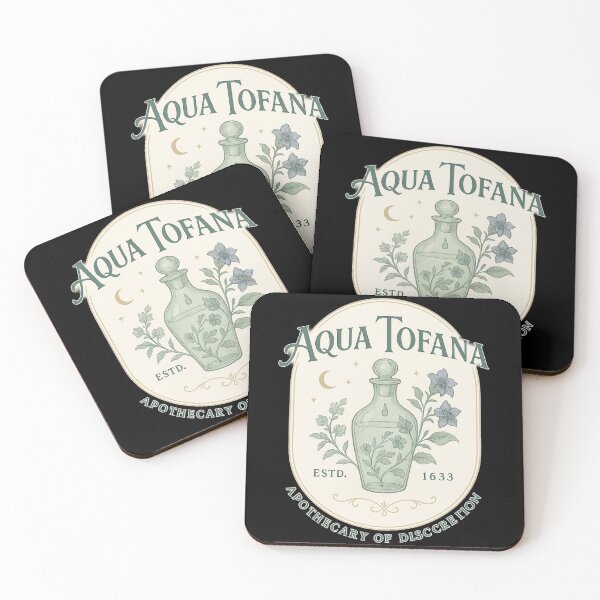 Item preview, Aqua Tofana designed and sold by CottonandQuill.