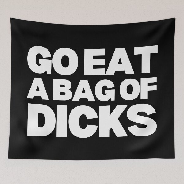 Item preview, Funny Insult Bag Quote – Bold Adult Humor designed and sold by UNK-Fatigues.