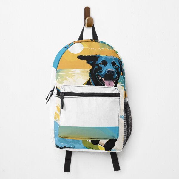 Item preview, Labrador shows off his surfing skills. designed and sold by Whose-sweat.
