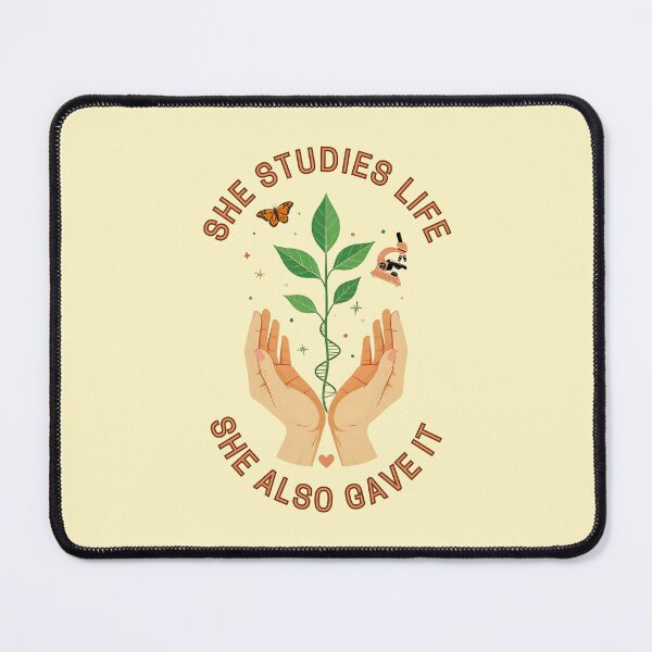 Item preview, She Studies Life. She Also Gave It | Minimalist Design for Scientific Moms designed and sold by Dino-Lune.