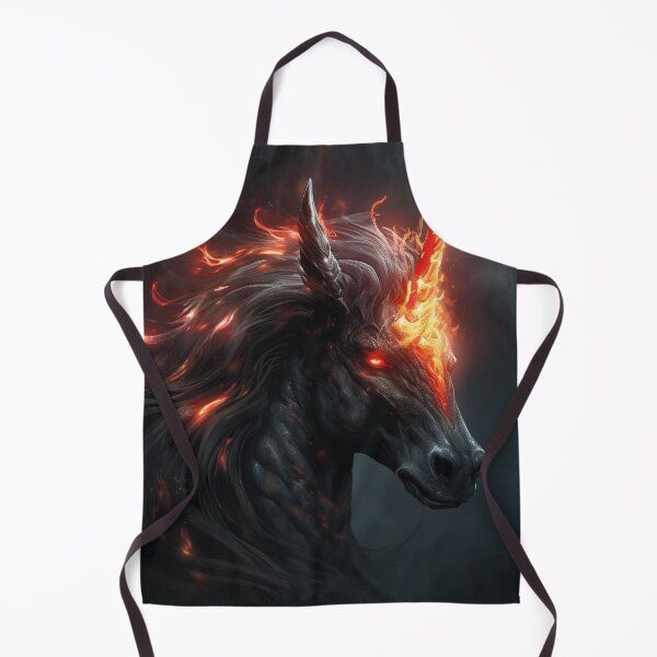 Item preview, Killian the Black Unicorn designed and sold by Crysta-Healing.