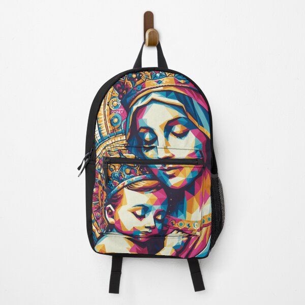 Item preview, Virgin Mary and Jesus | Mother Mary and Jesus POP ART designed and sold by MercadoIsmaily.