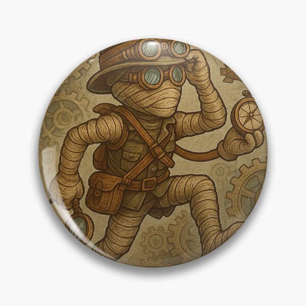 Item preview, The steam-exploring mummy designed and sold by VidyoeDesigns67.