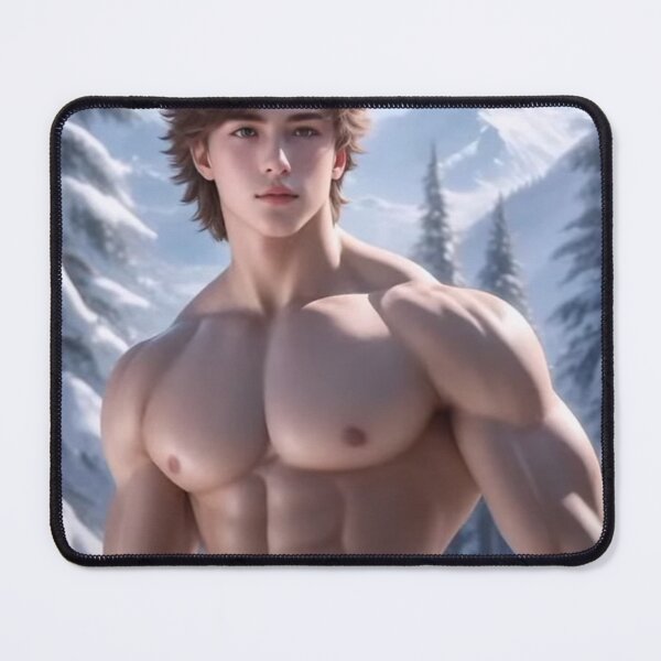 Item preview, muscle boys Teen bodybuilder physique art winter designed and sold by zambalala.
