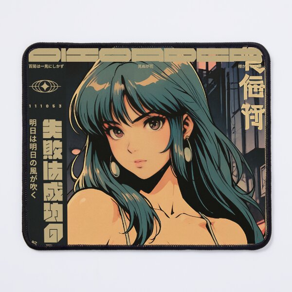 Item preview, Cute anime girl in the city at night designed and sold by BOZGO.