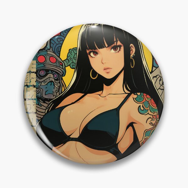 Item preview, Punk girl with tattoos designed and sold by BOZGO.