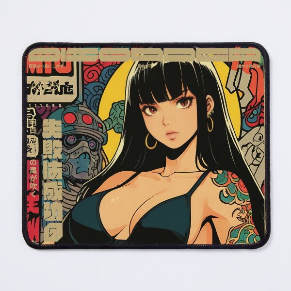 Item preview, Punk girl with tattoos designed and sold by BOZGO.