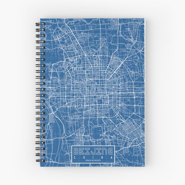 Item preview, Beijing City Map of China - Blueprint designed and sold by deMAP.