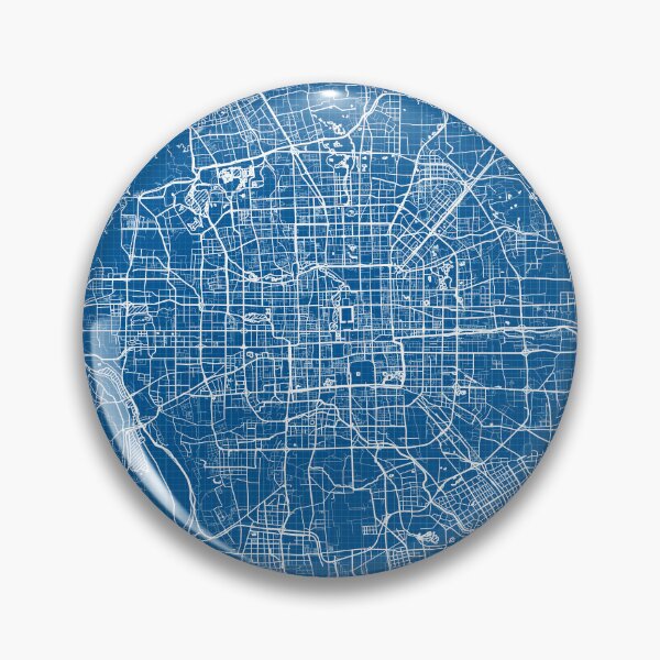 Item preview, Beijing City Map of China - Blueprint designed and sold by deMAP.