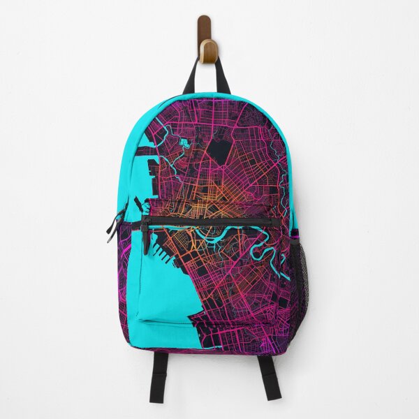 Item preview, Manila City Map of Philippines - Neon designed and sold by deMAP.