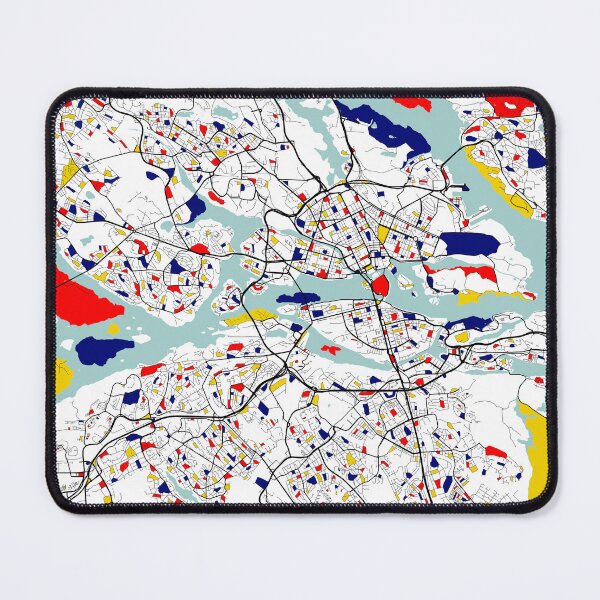 Item preview, Stockholm City Map of Sweden - Mondrian designed and sold by deMAP.
