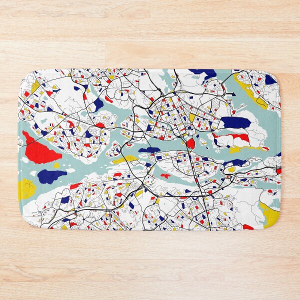 Item preview, Stockholm City Map of Sweden - Mondrian designed and sold by deMAP.