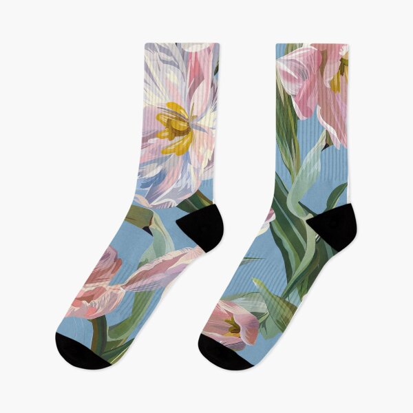 Artikelvorschau, Moderne rosa Blumen entworfen und verkauft von YourPrettyHome.