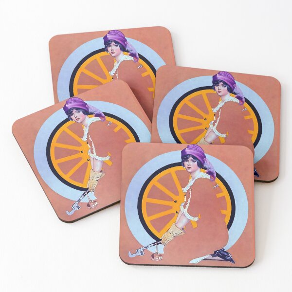 Item preview, Coles Phillips ‘Fadeaway Girl’ Illustration  “The Wheel” designed and sold by PatricianneK.