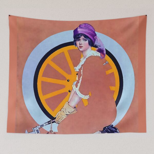 Item preview, Coles Phillips ‘Fadeaway Girl’ Illustration  “The Wheel” designed and sold by PatricianneK.