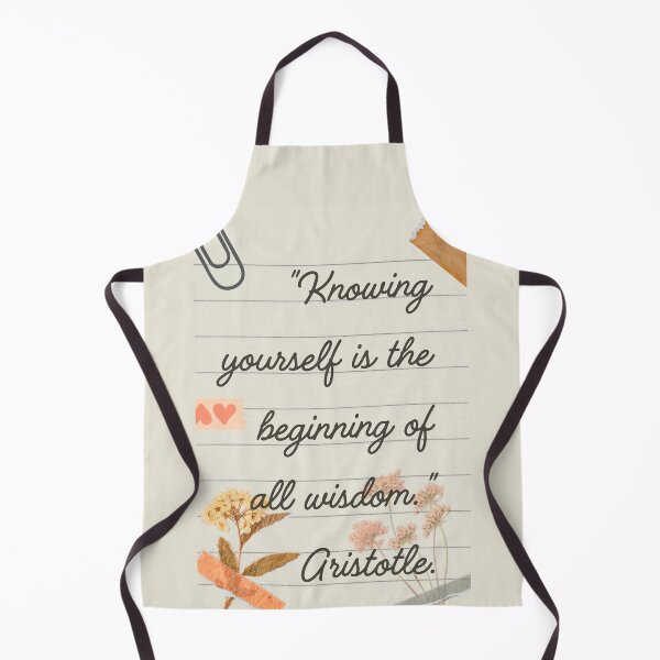 Item preview, Know Yourself Wisdom Quote designed and sold by OmikronStore.