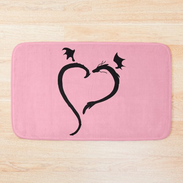 Item preview, Dragon Heart in Black (Pinks) designed and sold by BLAAAAASK.