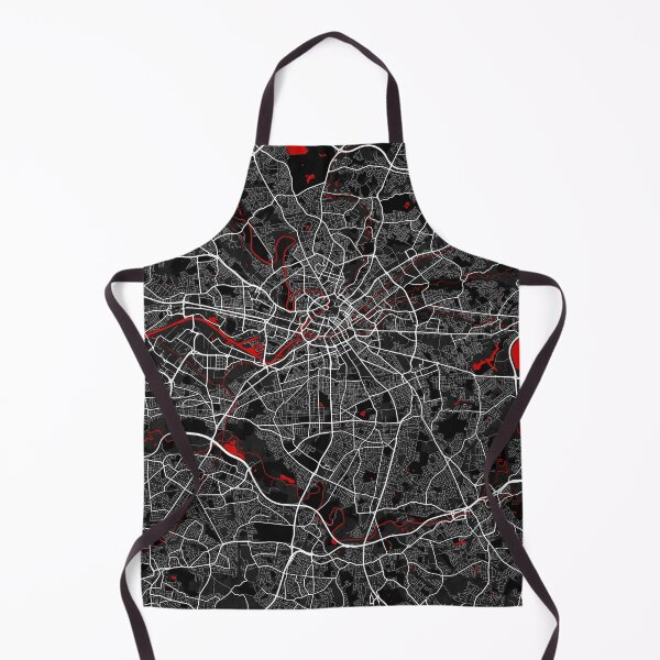 Item preview, Manchester City Map of England - Oriental designed and sold by deMAP.