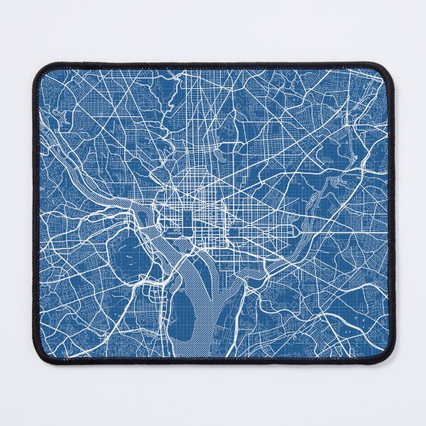 Item preview, Washington D.C. City Map of the United States - Blueprint designed and sold by deMAP.