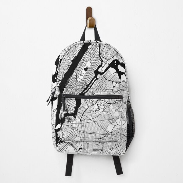 Item preview, New York City Map of the United States - Circle Dark designed and sold by deMAP.