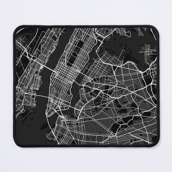 Item preview, New York City Map of the United States - Circle Dark designed and sold by deMAP.