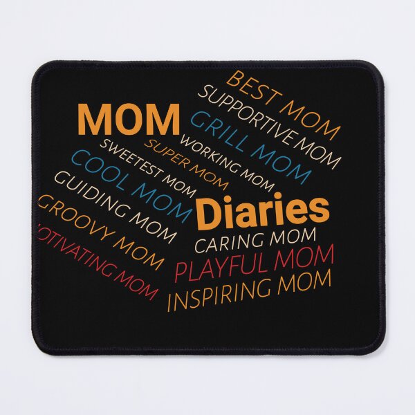 Item preview, Mom Diaries | Word Cloud Tribute to Every Kind of Mom designed and sold by Abibless1998.
