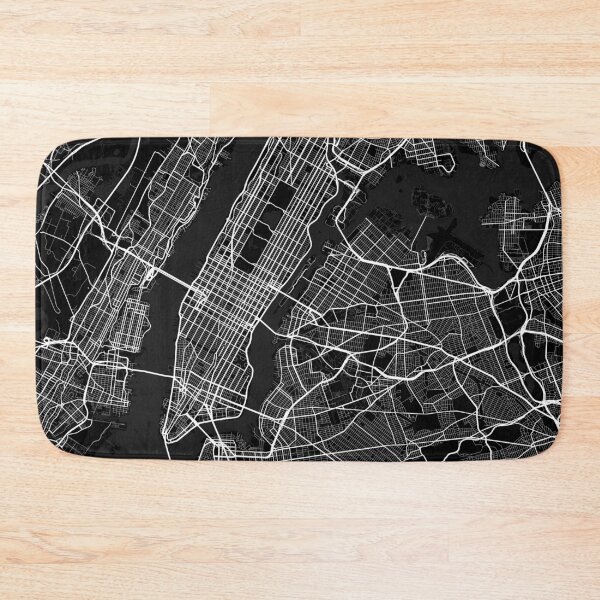 Item preview, New York City Map of the United States - Circle Dark designed and sold by deMAP.