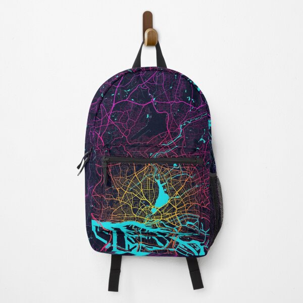 Item preview, Hamburg City Map of Germany - Neon designed and sold by deMAP.