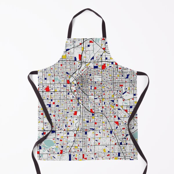 Item preview, Denver City Map of the United States - Mondrian designed and sold by deMAP.
