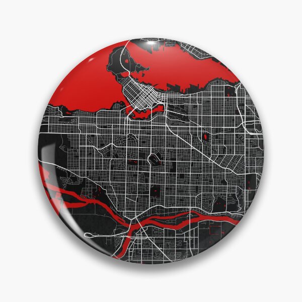 Item preview, Vancouver City Map of Canada - Oriental designed and sold by deMAP.
