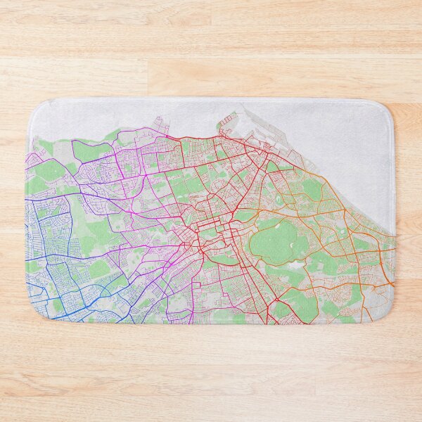 Item preview, Edinburgh City Map of Scotland - Colorful designed and sold by deMAP.