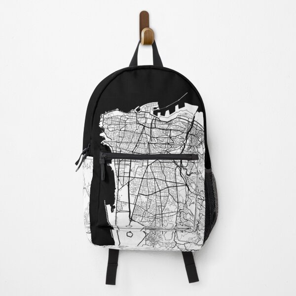 Item preview, Beirut City Map of Lebanon - Black Circle designed and sold by deMAP.