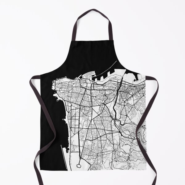 Item preview, Beirut City Map of Lebanon - Black Circle designed and sold by deMAP.