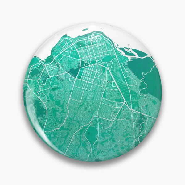 Item preview, Kinshasa City Map of Congo - Watercolor designed and sold by deMAP.