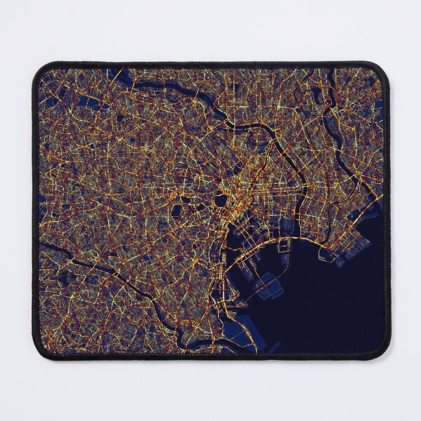 Item preview, Tokyo City Map of Japan - Night designed and sold by deMAP.