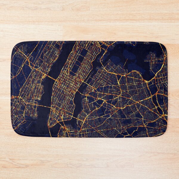 Item preview, New York City Map of the United States - Night designed and sold by deMAP.